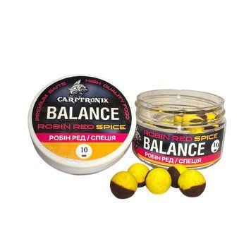 Насадкові бойли Balance Робин Ред/Спеція 10mm CTBARRS10 фото
