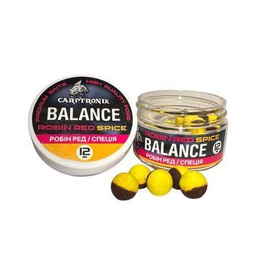 Насадкові бойли Balance Робін Ред/Спеція 12mm CTBARRS12 фото