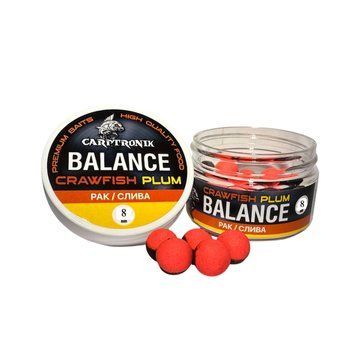Насадкові бойли Balance Рак/Слива 8mm CTBACS8 фото