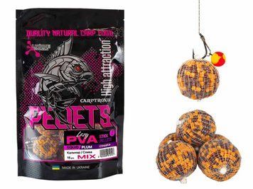 Готові ПВА стіки Lazy PVA Stick-Pellets Кальмар/Слива15шт CTPVASPLM фото