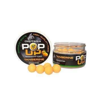 Плаваючі бойли Pop-up Мандарин 12 мм CTPOPTNG12 фото