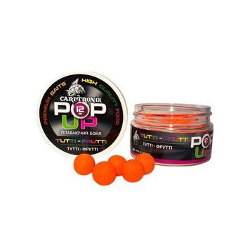 Плаваючі бойли Pop-up Тутті-Фрутті 12 мм CTPOPTFT12 фото