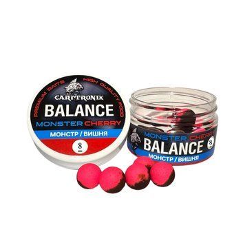 Насадкові бойли Balance Монстер краб/Вишня 8mm CTBAMCH8 фото
