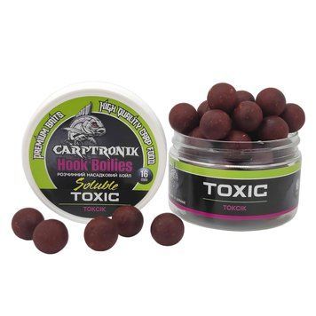 Бойл насадковий розчинний TOXIC 16 мм CTBSTXC16 фото