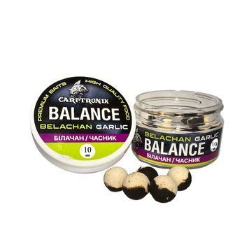 Насадкові бойли Balance Белачан/Часник 10mm CTBABLG10 фото