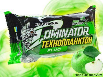 Технопланктон DOMINATOR FLUORO Dance Smoke (2х90г) Зелене Яблуко TPD20312 фото