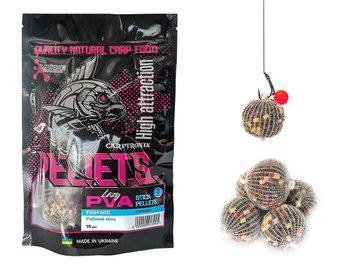 Готові ПВА стіки Lazy PVA Stick-Pellets (Рибний мікс) 15шт CTPVAFH фото